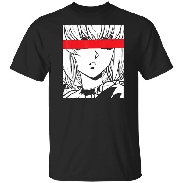 

аниме манга девушка шокированный sad японская тема черная футболка m-xxxl винтажная graphic tee shirt