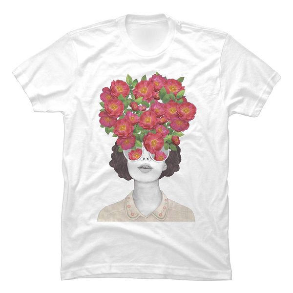 

lvtianran men's the optimist rose tinted glasses funny graphic t shirt men t-shirt great quality funny man cotton