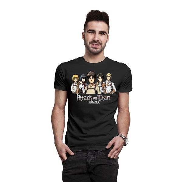 

2019 новая атака mens на titan gang аниме японский манга официальный тройника рубашки мужские мужской футболки
