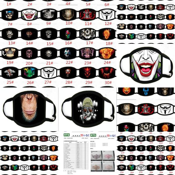 

reusable mouth cartoon grey cubrebocas protective mask print figuras ultraviolet de washable home003 riding bike proof running monkey i ixwf