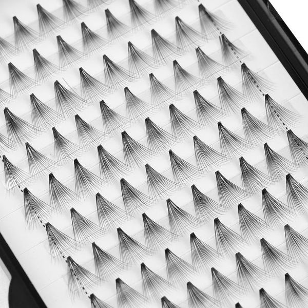 

12 lines/set 0.07 c permanent volume faux mink premade russian volume fan eyelashes soft mink indiviudal eyelash extension tools