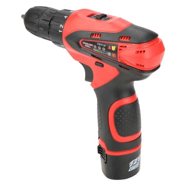 

rechargeable battery handheld cordless electric drill screwdriver kit