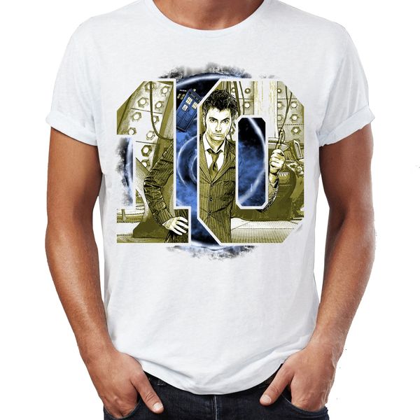 

men's t shirt doctor who 10th doctor david tennant funny meme awesome artwork printed tee