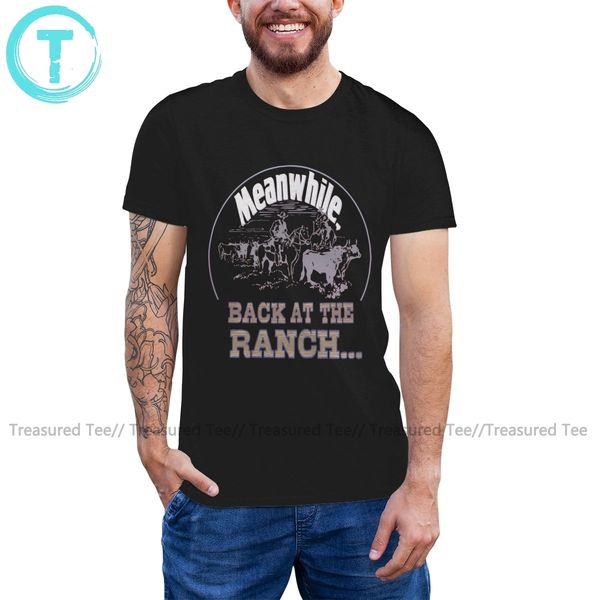 

beast t shirt meanwhileback at the ranch t-shirt cute printed tee shirt men 4xl basic cotton tshirt