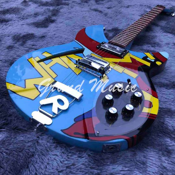 

ricken whaam 330 tribute style electric guitar rick type guitar customized