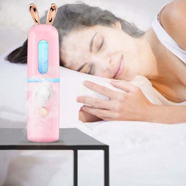 

essential oils diffusers fawn spray fan mini humidifier air hydrating household car revitalizing face toner skin care #z