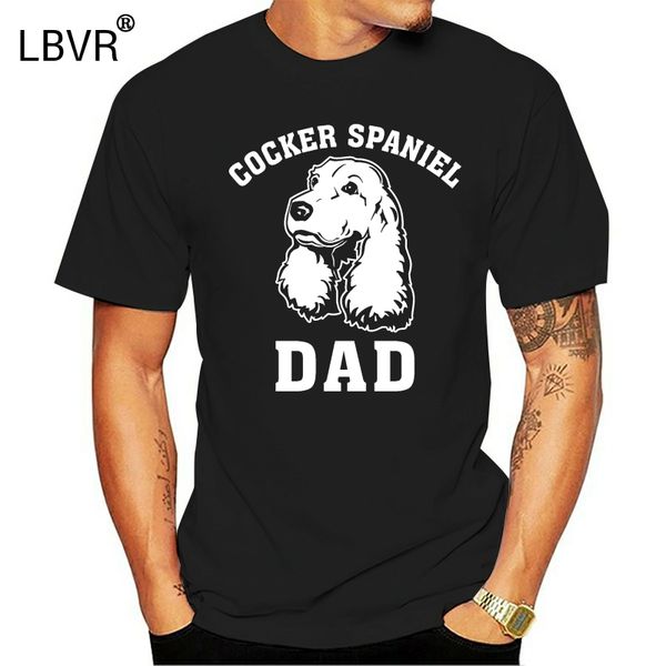 

new men shirt cocker spaniel dad t shirt