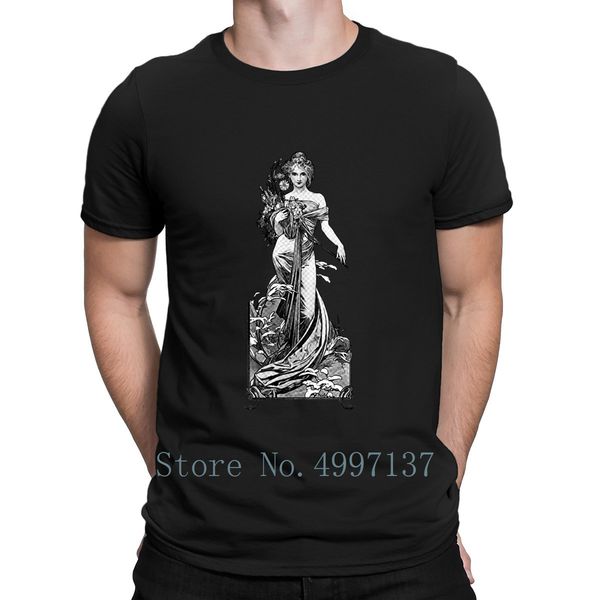 

alphonse mucha broken blossoms gs t shirt loose family summer new fashion size s-3xl normal designs tee shirt shirt