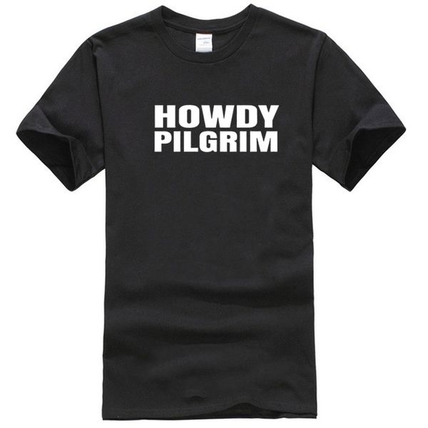 

personalized howdy pilgrim tshirt fitted men's t shirt o neck harajuku tshirts male female tee top