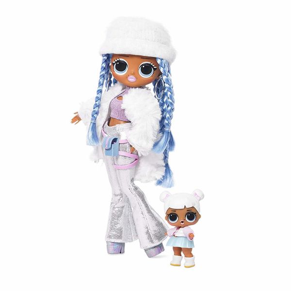 

сюрприз! зимняя дискотека snowlicious моды кукла сестра девушки игрушки t200209
