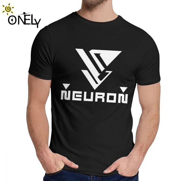 

novelty neuron police logo astral chain game t shirt quality cotton man's o-neck t-shirt