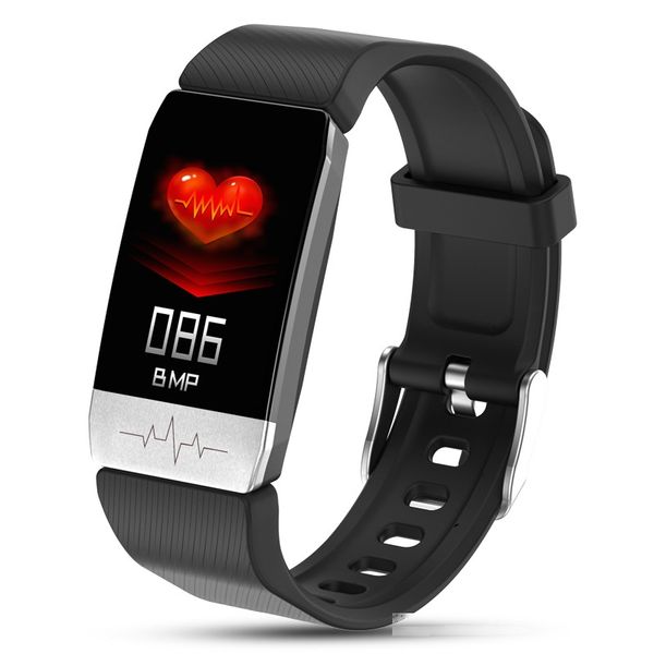 

new smart bracelet with body temperature fitness tracker blood pressure watch sport waterproof men women band heart rate monitor