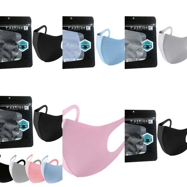 

mask ice designer mask face silk anti dust face cover pm2.5 respirator dustproof washable kdax