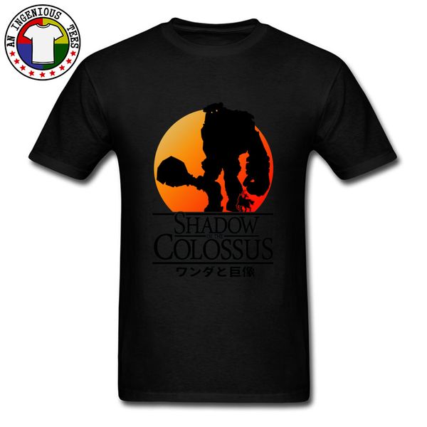 

classic game tshirts wanderer shadow colossus sunset beach hawaii men t shirt oversized fashion printing clothing shirt man