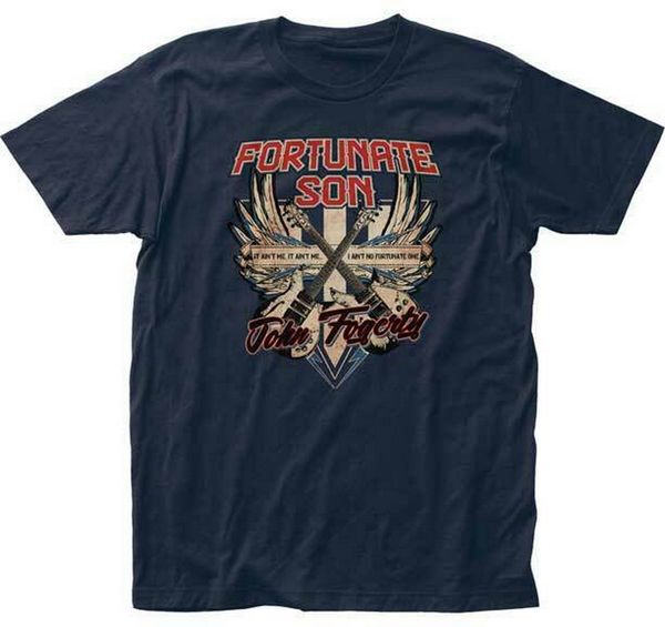 

john fogerty fortunate son tee t shirt brand new & licensed jfog02 t-shirt fashion