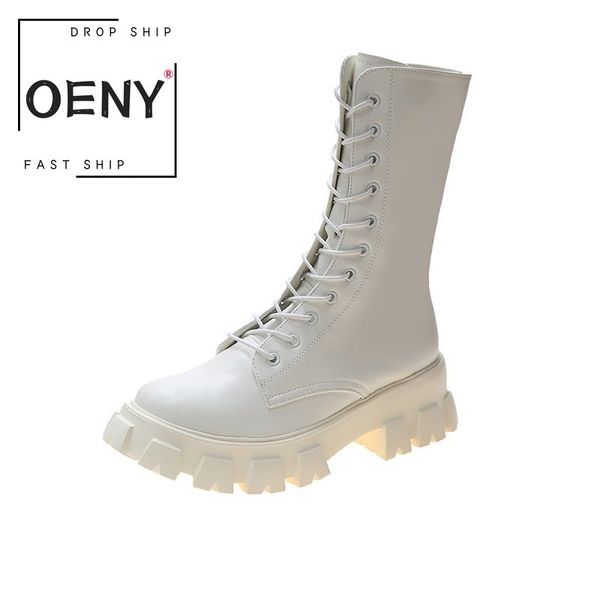 

shoes womens platform boots black mid calf boots fashion white motorcycle boot femenino martin bootie work botas de mujer