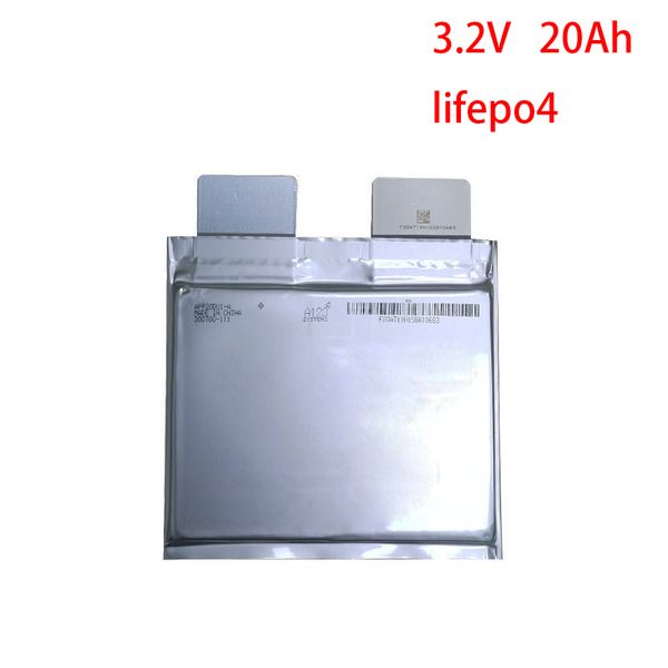 LiFePO4 3.2V литиевая батарея 20Ah 600A 30C разряда литий фосфат железа для поделок 24v 12V самоката старта транспортного средства