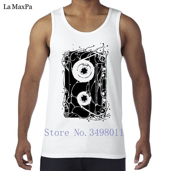 

personality leisure cassette tank for men undershirt vests for men sleeveless shirts websites gyms plus size fit