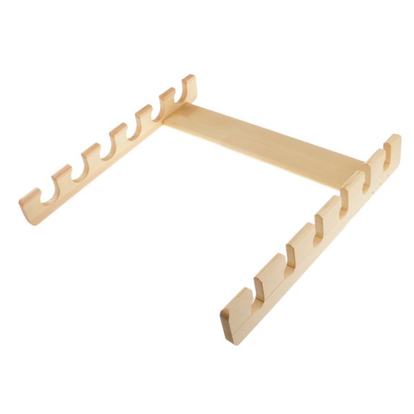 

fishing rod wall rack fishing rod holder - holds up to 6 rods for all types of fishing rods and combos