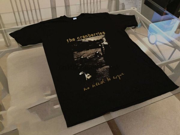 

vintage the cranberries no need to argue 1995 world tour t shirt reprint