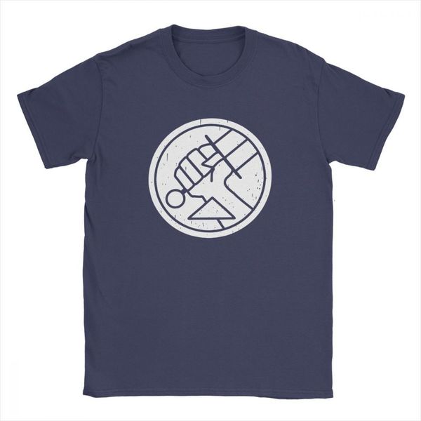 

midnite star b.p.r.d. logo men's t shirt hellboy fashion tee shirt short sleeve crewneck t-shirt cotton gift clothes
