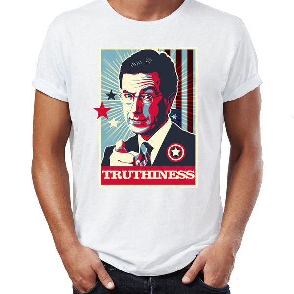 

men's t shirt stephen colbert truthiness funny sarcasm tee