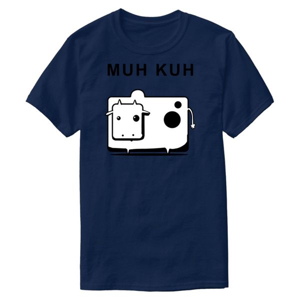 

personalized muh kuh cute cow gift idea t-shirt man gray male novelty men and women tshirts short-sleeve camisetas