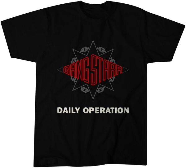 

gang starr daily promo t-shirt - классический hip-hop