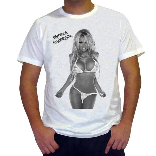 

pamela anderson men's t shirt celebrity star