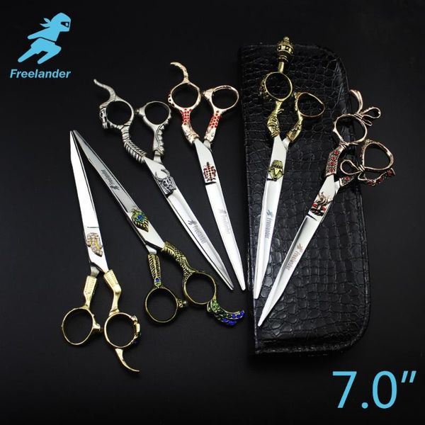

ander7.0inch professional shears dog pet grooming scissors polishing tool animal haircut suppliers instruments high quality
