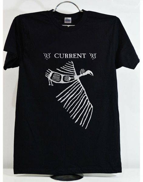 

vintage t-shirt current 93 reprint size s - 5xl