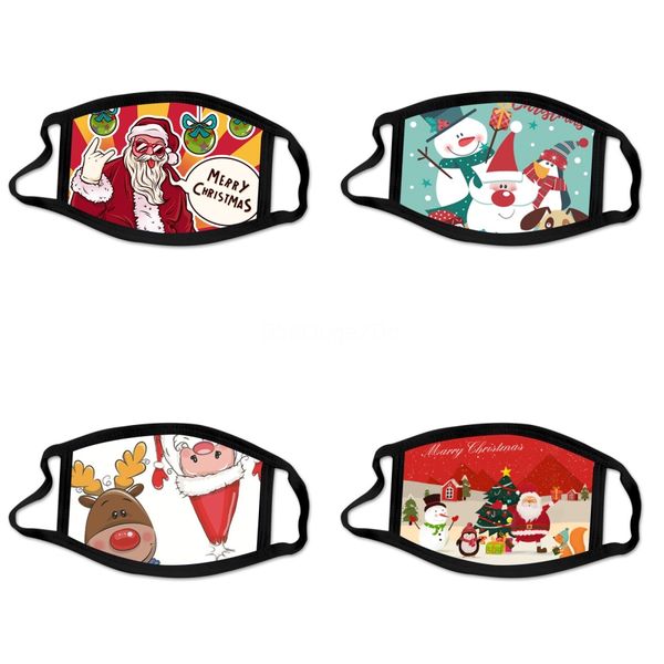 

anti dust prective face mask washable breathable mouth cover masks feather printedmouth-muffle masks#587, Black