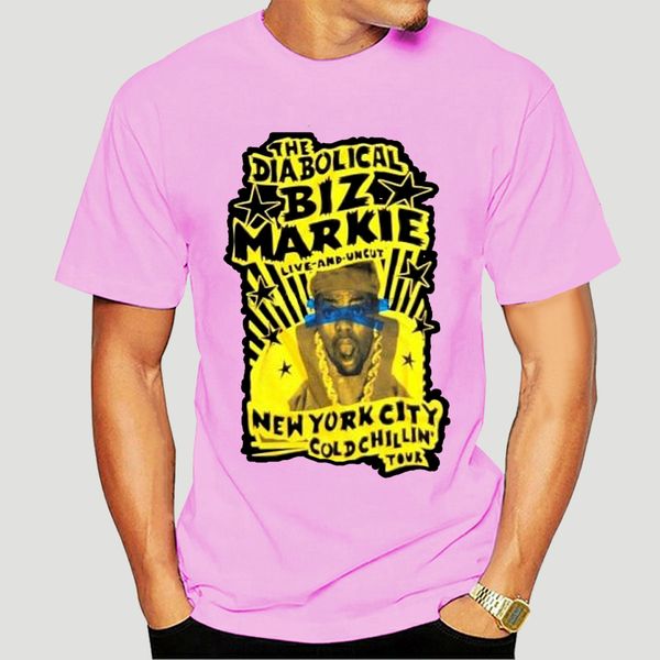 

biz markie live uncut cold chillin tour black t shirt new official-1400a
