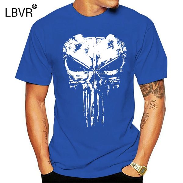 

the american tv punisher print tee shirts t shirts short sleeve ghost skull skeleton