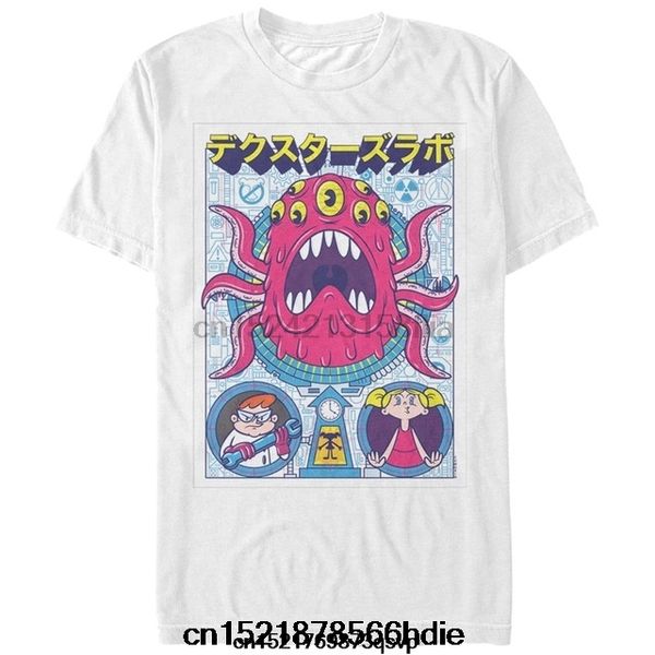 

funny t shirt men novelty tshirt dexters laboratory tentacle poster chogrin t-shirt