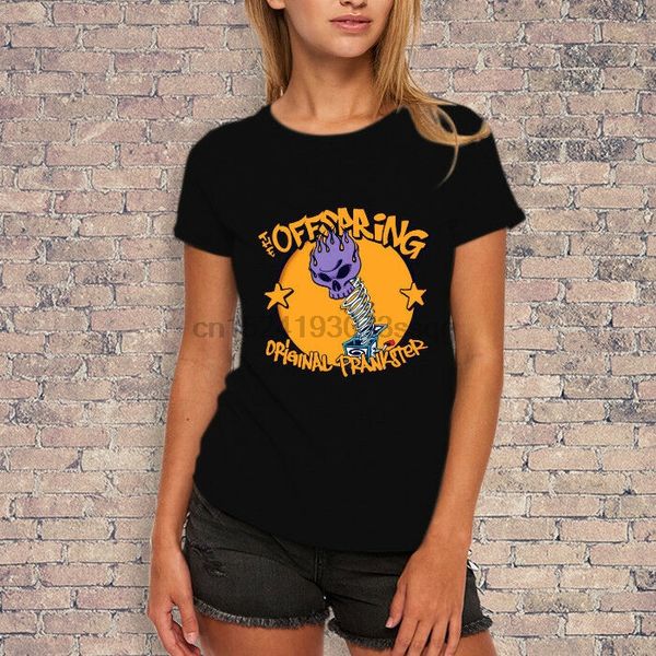 

the offspring original prankster logo t-shirt womens style