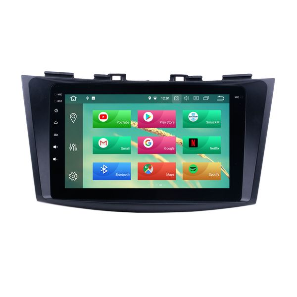

8 inch android 10 car stereo player for suzuki swift 2011-2013 with bluetooth gps navigation wifi support dvr swc