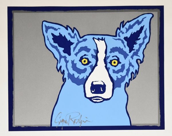 

george rodrigue blue dog dog home decoration handcrafts /hd print oil painting on canvas wall art canvas pictures 200913