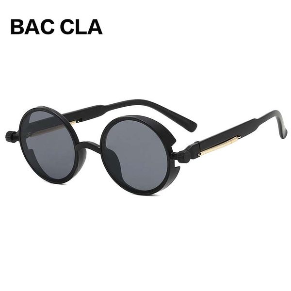 

sunglasses plastic round steampunk men women fashion glasses brand designer retro frame vintage uv400, White;black