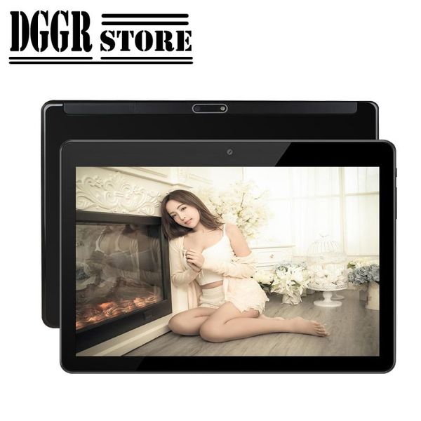 

tablet pc bobarry tempered-glass phone android-7.0 10 inch ips screen supports google play 3g dual sim cameras