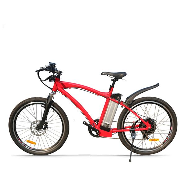 

48v 500w 26inch mtb electric bike 48v 12ah lithium battery mountain aluminum alloy 45km/h fast speed 26'' 2.125 tire lcd display, Silver;blue