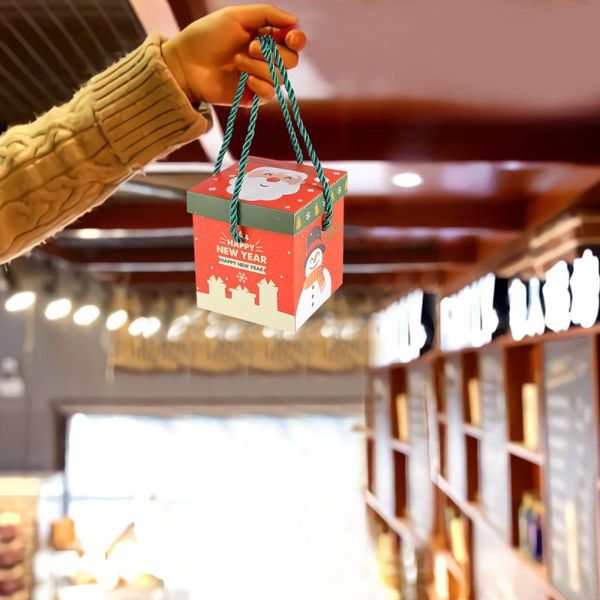 

12pcs christmas gift box bags candy box christmas party favor for