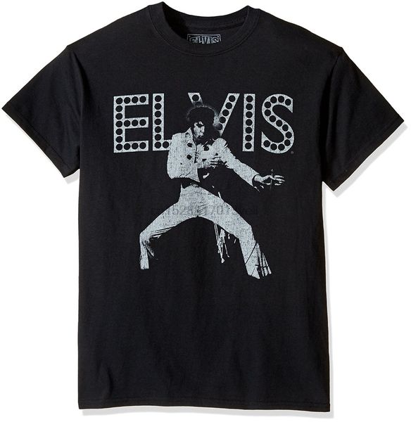 

2018 summer casual man t shirt mens elvis presley dance in lights regular t-shirt new arrivals casual clothing