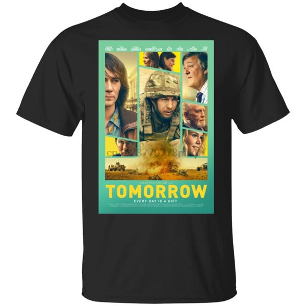 

tomorrow movie tv black t-shirt m-xxxl fitness tee shirt