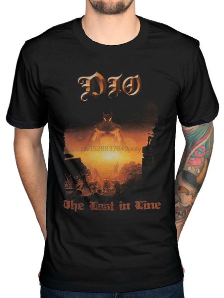 

official dio the last in line t shirt killing the dragon sacred heart magica hol