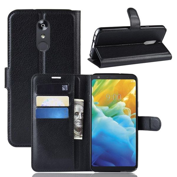 

phone case for lg stylo 5 k40 g7 g8 q7 v50 v40 thinq 5g litchi lychee wallet leather card holder phone cases