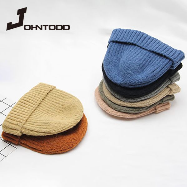 

women's beanie hats women's men's winter hats knitted autumn skull ladies warm korean black red casual