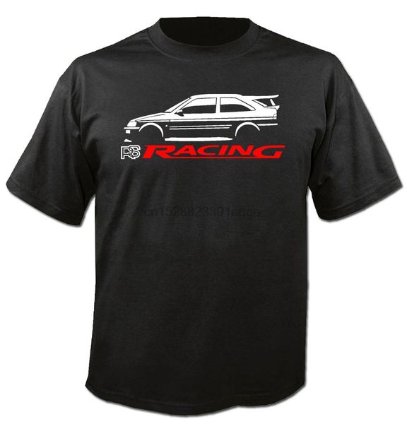 

fashion summer t shirt t-shirt sweatshirt rs racs american car escort cosworth cult rs st us car tee shirt