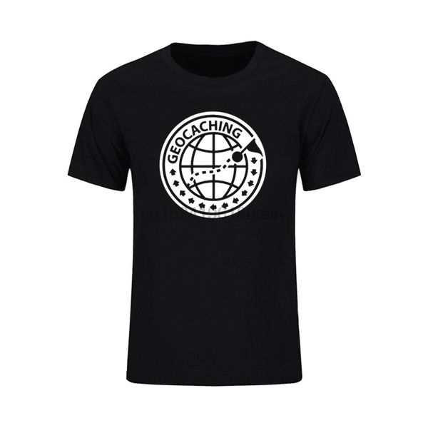 

summer geocaching tees shirt men's funny short sleeve men's leisure time t shirts