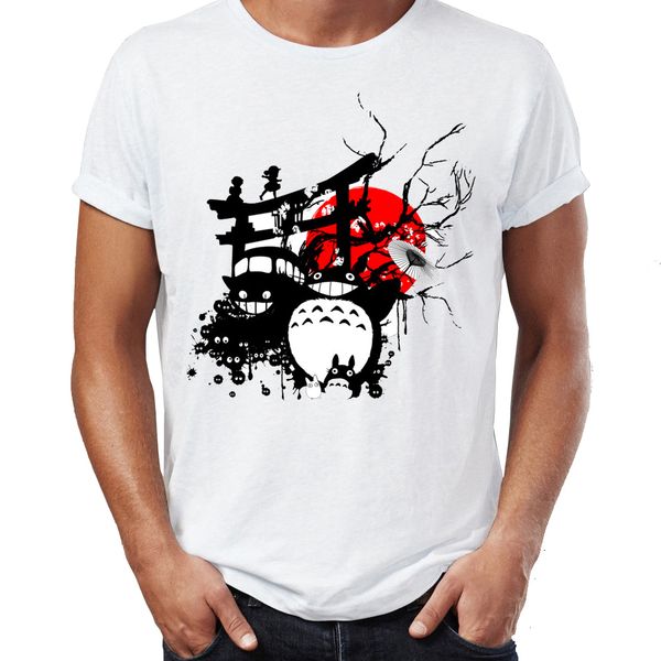 

men's t shirt japanese spirit my neighbor totoro anime tee